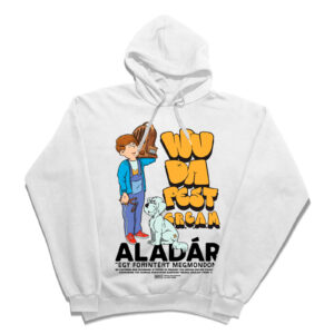 BP Clothing x Mézga Család Aladár White Hoodie