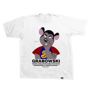 BP Clothing x Macskafogó Grabowski White Tee