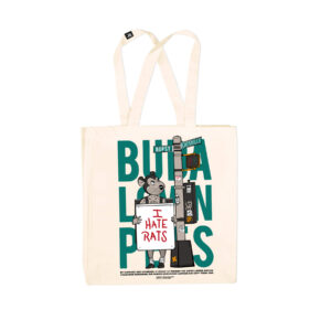 BP Clothing x Macskafogó I Hate Rats Totebag