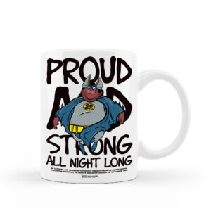 BP Clothing x Macskafogó Maxi Fatman Bögre