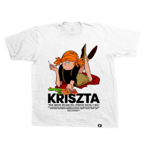 BP Clothing x Mézga Család Kriszta White Tee